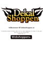Mobile Screenshot of dekalshoppen.se